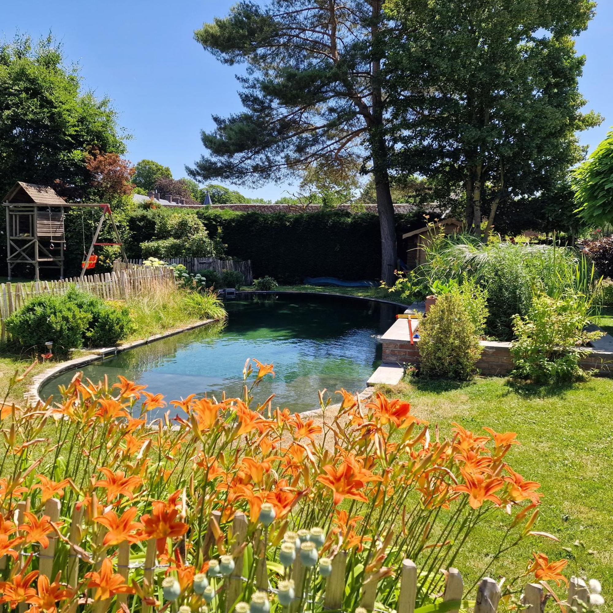 Gite Avec Piscine La Buissiere - Fernelmont Hotel Pontillas Екстериор снимка